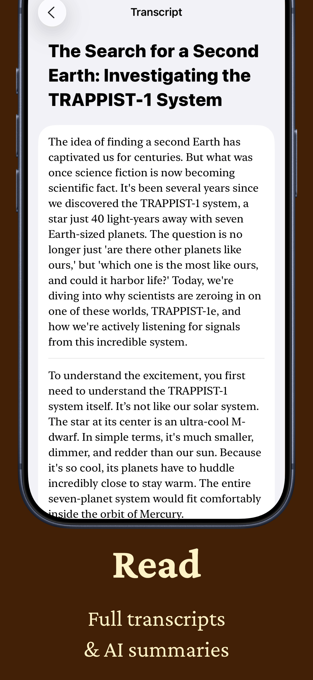 Casti - Personalized Podcasts screenshot 4